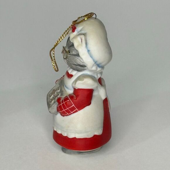 Vintage Kitty Cucumber Christmas Ornaments by Schmid Set of 2 - Picture 6 of 15